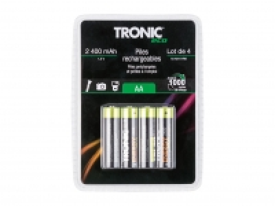 Tronic Rechargeable Batteries £2.99