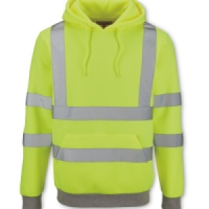 Aldi  Mens Hi-Vis Overhead Hoody