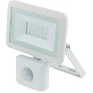 White 10W Floodlight with Sensor