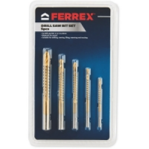 Ferrex Saw Drill Bits 5 Pack