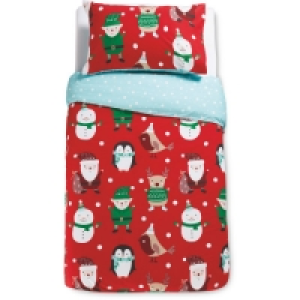 Festive Friends Single Duvet Set