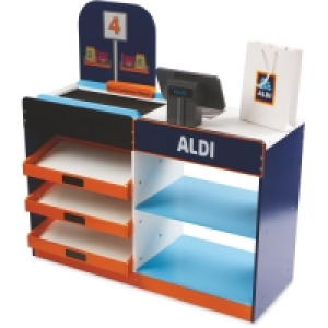 Little Town Wooden Aldi Supermarket