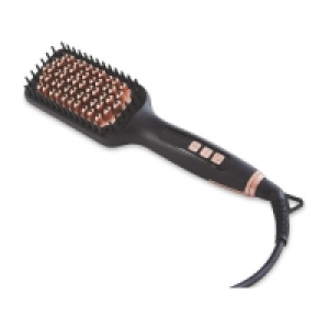 Black/Gold Hair Straightening Brush