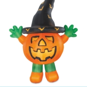 Aldi  Giant Standing Inflatable Pumpkin