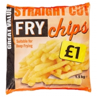 Iceland  Straight Cut Value Fry Chips 1.5Kg