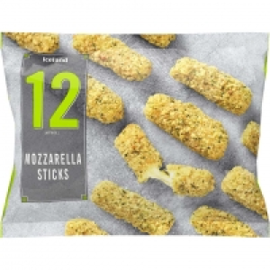 Iceland  Iceland 12 (approx.) Mozzarella Sticks 180g