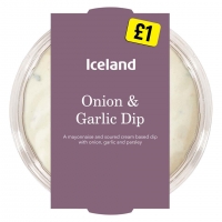 Iceland  Iceland Onion & Garlic Dip 170g
