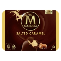 Iceland  Magnum Salted Caramel Ice Cream 4 x 100ml