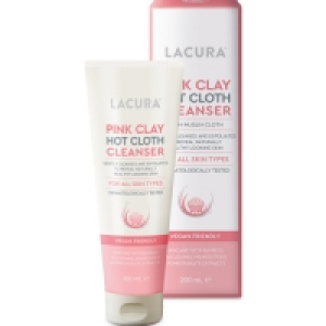 Aldi  Lacura Pink Clay Hot Cloth Cleanser