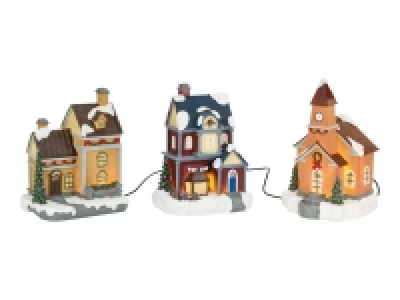 Melinera LED Christmas Village Scene