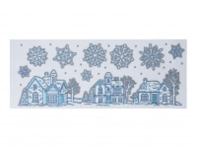 Melinera Christmas Window Stickers