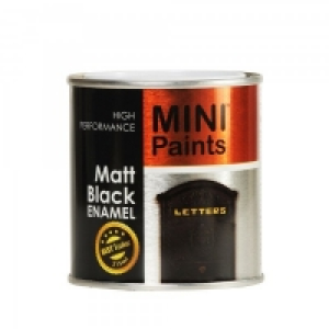 Mini Paints Matt Black 215ml