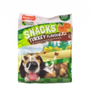Nylabone Turkey Snacks Small Bone x 16