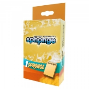 SPh2ONGE Super Absorbent Sponge Yellow