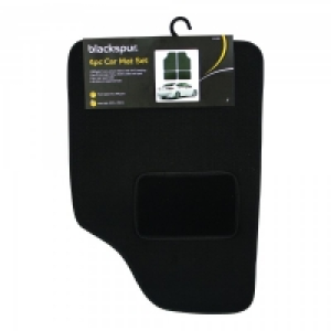 Blackspur Car Mat Set 4 Piece