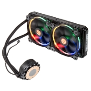 Overclockers Thermaltake ThermalTake Water 3.0 Riing RGB 240 AIO Cooler - 240 mm