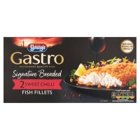 Iceland  Youngs Gastro Signature Breaded 2 Sweet Chilli Fish Fillets