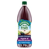 Iceland  Robinsons Double Concentrate Apple & Blackcurrant Squash No 
