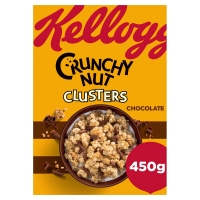 Iceland  Kelloggs Crunchy Nut Clusters Chocolate 450g