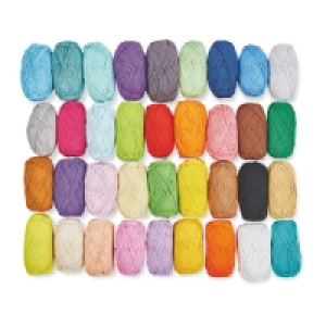 Aldi  So Crafty Amigurumi Yarn 72 Pack