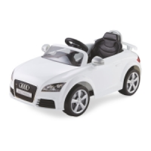 Aldi  White 6V Audi TT RS Ride-On