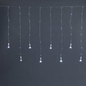 Ice White Firework Curtain Lights