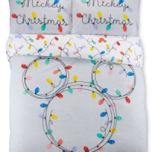 Mickey Lights Double Duvet Set