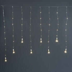 Warm White Firework Curtain Lights