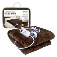QDStores  Bauer Luxury Soft Touch Heat Adjustable Programmable Throw 1