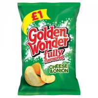 JTF  Golden Wonder Cheese & Onion 100g