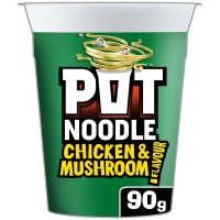Iceland  Pot Noodle Chicken & Mushroom Standard 90g