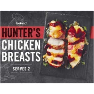 Iceland Hunters Chicken Breasts 430g £3.00