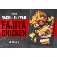 Iceland  Iceland Nacho Topped Fajita Chicken 360g