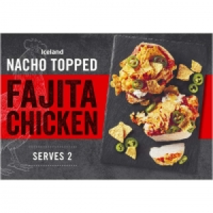 Iceland  Iceland Nacho Topped Fajita Chicken 360g