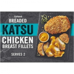 Iceland Breaded Katsu Chicken Breast Fillets 400g £3.00