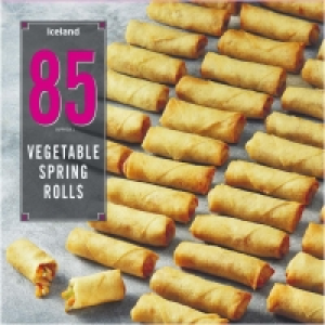 Iceland  Iceland 85 (approx.) Vegetable Spring Rolls 1.7kg