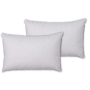 Aldi  Duck Feather & Down Pillow Pair