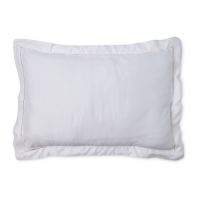 Aldi  White/Grey Pipe Pillowcase Pair