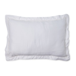 White/Grey Pipe Pillowcase Pair