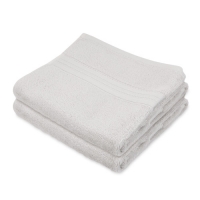 Aldi  Light Grey Luxury Hand Towel 2 Pack