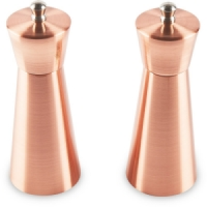 Aldi  Solid Copper Salt/Pepper Mill Set