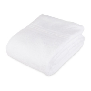 Aldi  White Supersoft Bath Sheet