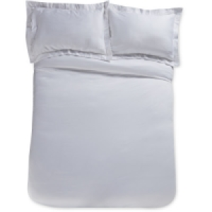 Aldi  Light Grey Superking Duvet Set