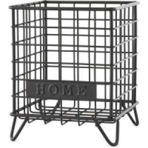 Aldi  Black Home Mini Wire Storage