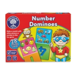 Childrens Number Dominos Game