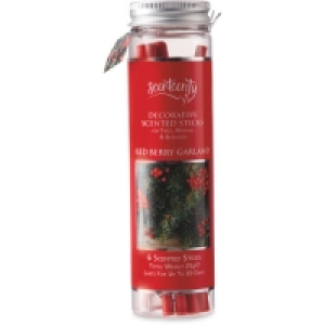 Red Berry Scented Tree Sticks 6 Pack