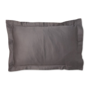 Charcoal Sateen Pillowcase Pair