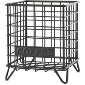 Black Coffee Mini Wire Storage £3.99