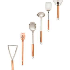 Aldi  Copper Kitchen Utensils Set