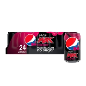 Pepsi Max Cherry Cola 24 x 330ml £7.00